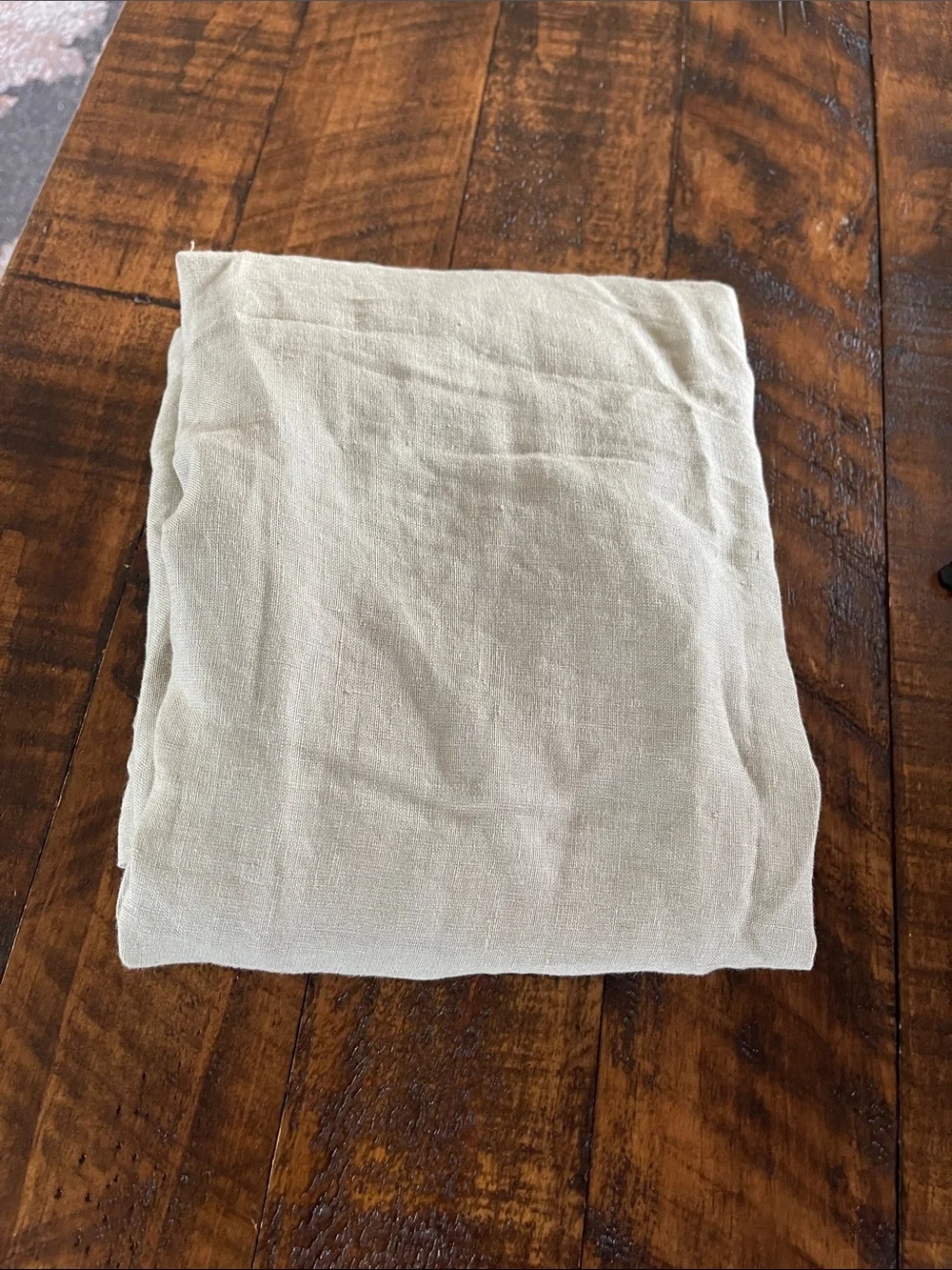 NWOT Quince European Linen Euro Sham, 26 X 26 (Willowleaf)